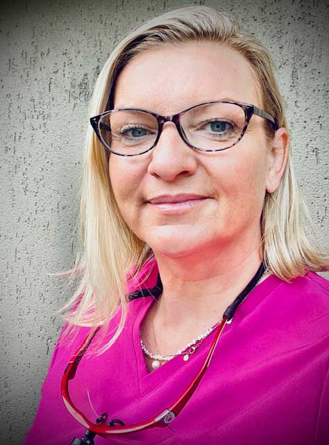 Portrait of Dr Kasia Borkowski